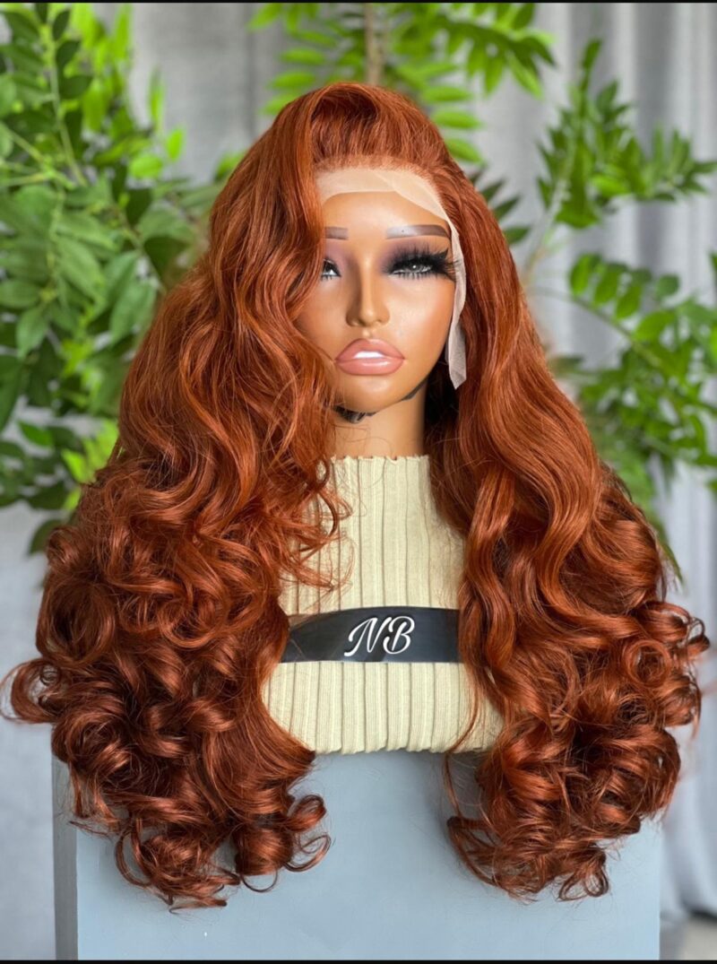 Raw Beyonce full frontal luxury wave wig 24 inch